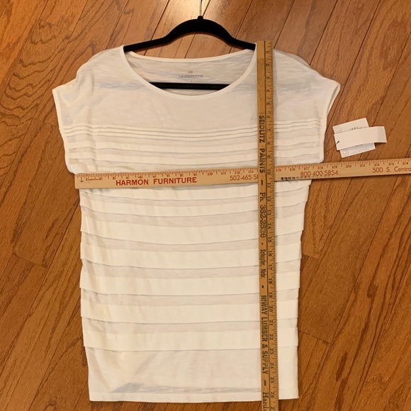 Liz Claiborne White Women's Blouse - Picture 7 of 7